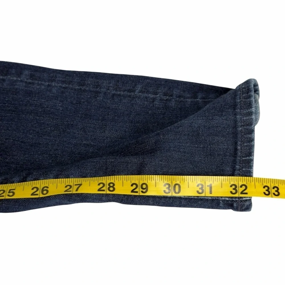 AG Adriano Goldschmied Tomboy Jeans Womens 25 Blue Relaxed Straight Leg